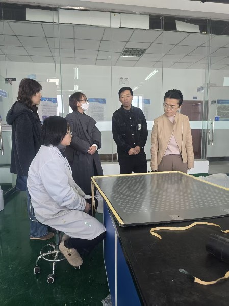 白银市科技局副局长姚虹一行莅临我院调研工作开展情况